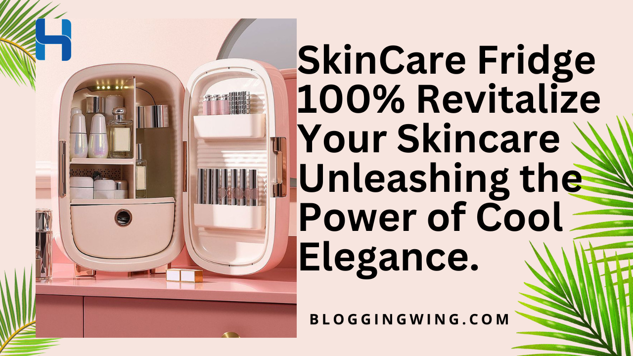 SkinCare Fridge | 100% Revitalize Your Skincare | Unleashing the Power of Cool Elegance