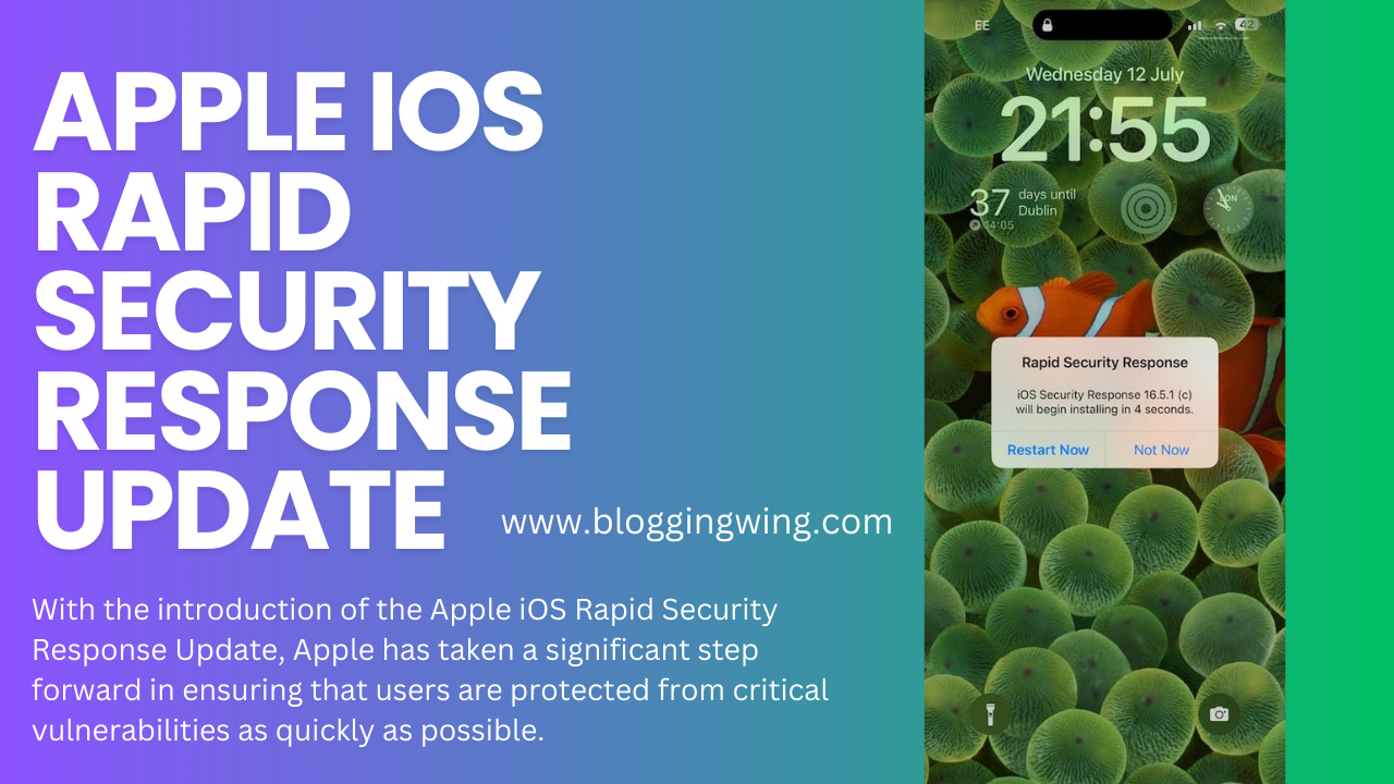 Apple iOS Rapid Security Response Update